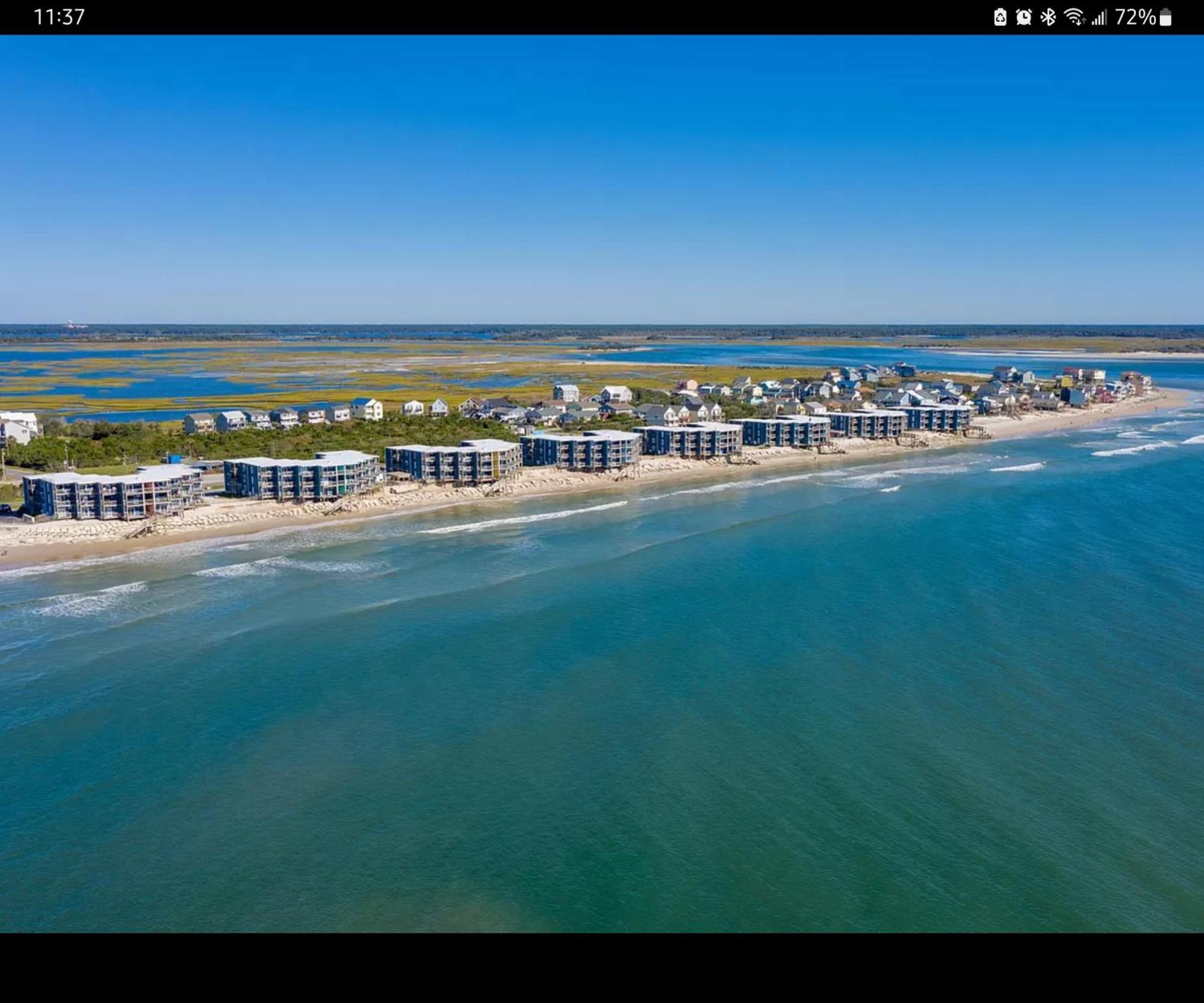 Ocean Front Condo Paradise 168 North Topsail Beach Bagian luar foto